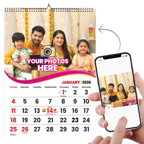 Customized 2026 Photo Calendar